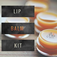 Beginners Lip Balm Making Kit - Black 5g Wind Up Tubes