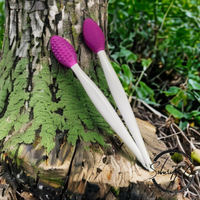 Silicone Lip Exfoliating Brush - Purple