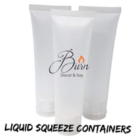 Lotion Squeeze Tube Clear - 100ml