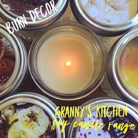 Granny's Kitchen Soy Candle Range - Lemon Meringue Pie