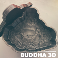 Buddha 3 Piece Bath Bomb Mould