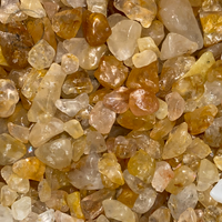 Golden Yellow Agate Crystal Chips 50g