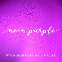 Neon Purple Colour Pigment Powder